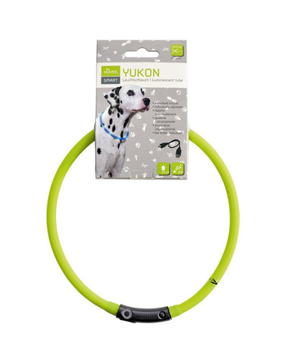 HUNTER LED Yukon Zgarda cu led pentru caini 20-70cm, lime