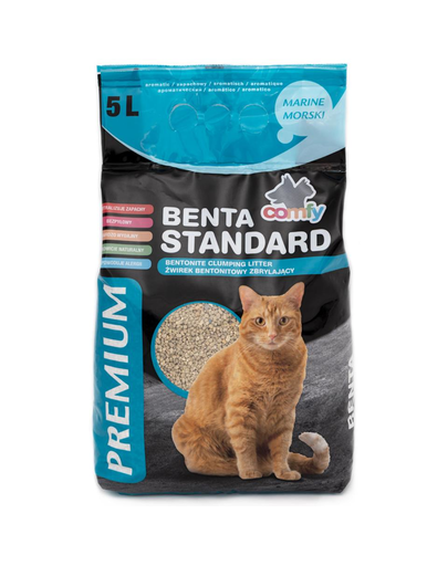 COMFY Standard Asternut bentonita pentru litiera 5 L maritim
