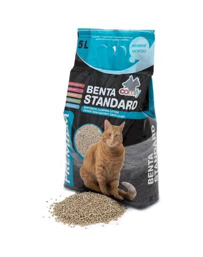 COMFY Standard Asternut bentonita pentru litiera 5 L maritim
