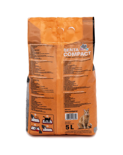 COMFY Nisip litieră Benta compact bentonită 5 L parfumat