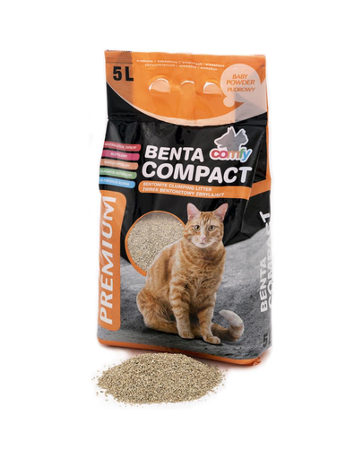COMFY Nisip litieră Benta compact bentonită 5 L parfumat