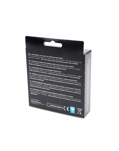 TICKLESS Home Repelent cu ultrasunete pentru capuse si purici, negru