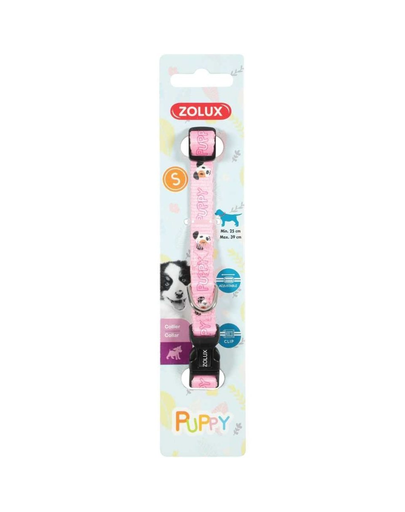 ZOLUX Zgardă pentru cățeluși Puppy MASCOTTE 13mm, roz