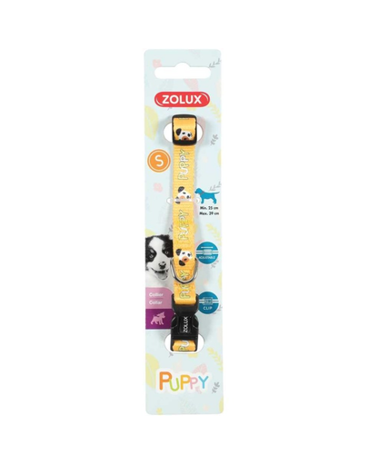 ZOLUX Zgardă pentru cățeluși Puppy MASCOTTE 13mm, galben