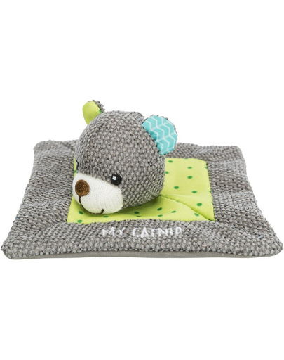 TRIXIE Junior My Catnip Snuggler jucarie pentru pisici cu iarba matei (catnip) 13x13cm