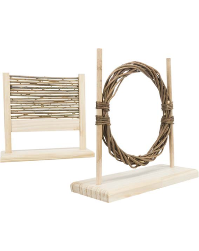TRIXIE Set antrenament pentru iepure/rozatoare 28x26x12cm, gard si cerc