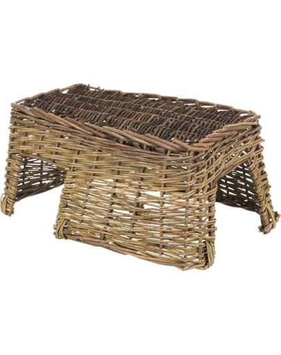TRIXIE Casa, ascunzatoare din rachita pentru iepuri pitici, 42x20x23cm