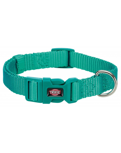 TRIXIE Zgardă Premium, XXS–XS: 15–25 cm/10 mm, albastru marin