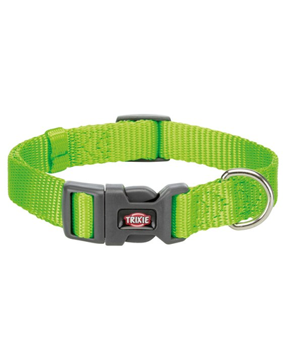 TRIXIE Zgarda Premium, marime S: 25–40 cm / 15 mm, culoare verde
