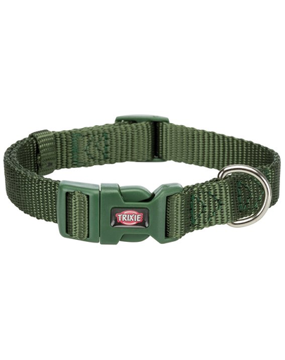 TRIXIE Zgardă Premium, S: 25–40 cm/15 mm, forest