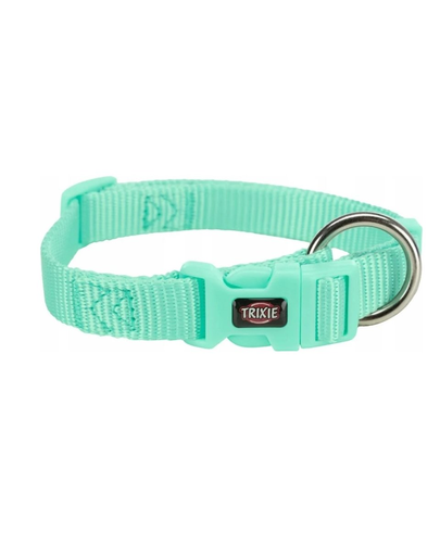 TRIXIE Premium Zgardă pentru câini, culoare mentă, S: 25–40 cm/15 mm