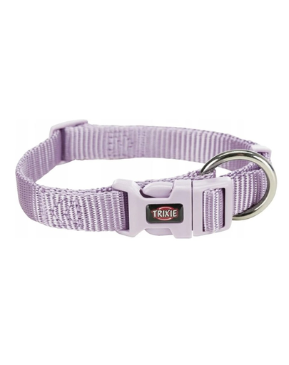 TRIXIE Premium Zgardă pentru câini, culoare liliac, S: 25–40 cm/15 mm