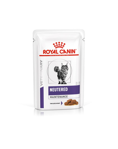 ROYAL CANIN VHN Cat Neutered Maintenance hrana umeda cu sos pentru pisici sterilizate, varsta pana la 7ani 12x85g