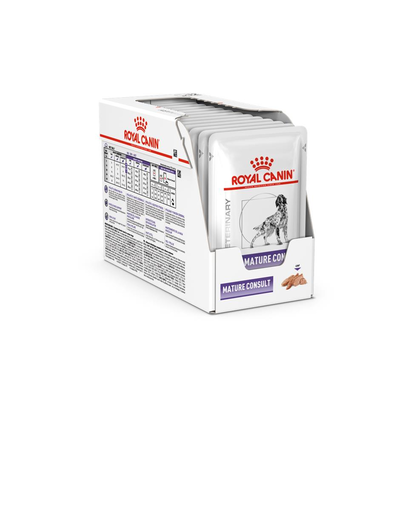ROYAL CANIN VHN Dog Mature Consult Loaf  hrana umeda pentru caini batrani de peste 8 ani 12x85g