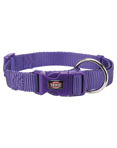 TRIXIE Zgardă Premium, XS–S: 22–35 cm/10 mm, violet