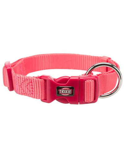 TRIXIE Zgardă Premium, S: 25–40 cm/15 mm, corai