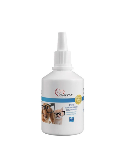 OVER ZOO Solutie oculara pentru caini, picaturi pentru ochi, 60 ml