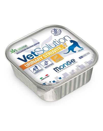 MONGE Vet Solution Cat Urinary hrană umedă pentru pisici cu probleme ale tractului urinar 100 g