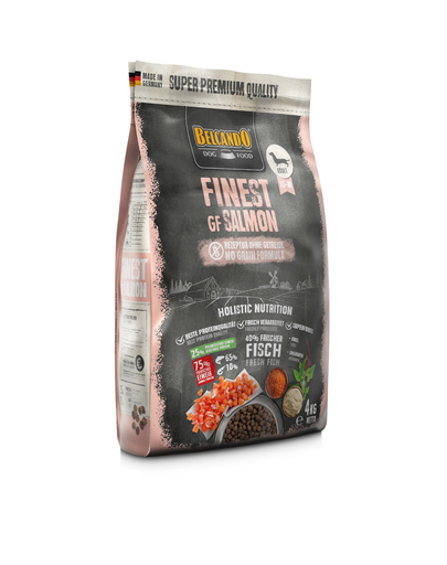 BELCANDO Finest Grain Free hrana uscata cu somon pentru caini, talie XS-M, 4 kg