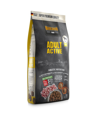 BELCANDO Adult Active hrana uscata pentru cainii adulti foarte activi, talie M-XL, 1 kg