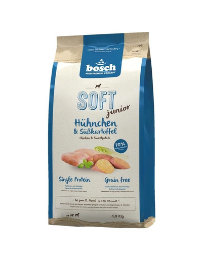 BOSCH Soft Junior Pui și Cartofi Dulci 1 kg