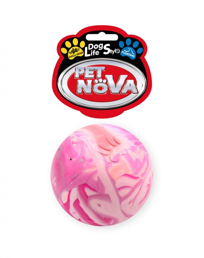 PET NOVA DOG LIFE STYLE Minge plutitoare pentru caini , dimensiune 6cm, multicolora, aroma de vanilie