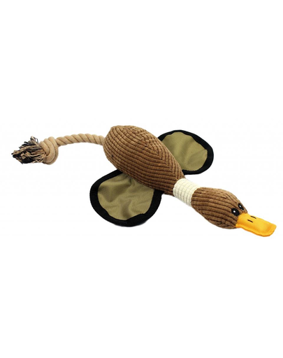 PET NOVA DOG LIFE STYLE Jucarie plus pentru caini, rata salbatica 45cm