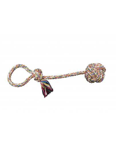 PET NOVA DOG LIFE STYLE Minge pentru caini cu snur, din bumbac 5 x 27 cm Superdental