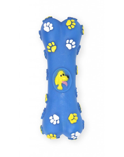 PET NOVA DOG LIFE STYLE Jucarie os pentru caini, albastru 15cm