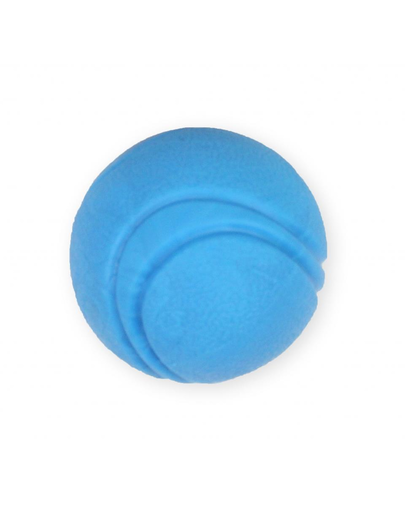 PET NOVA DOG LIFE STYLE Minge de tenis pentru caini, rosie, aroma de vita, 5 cm