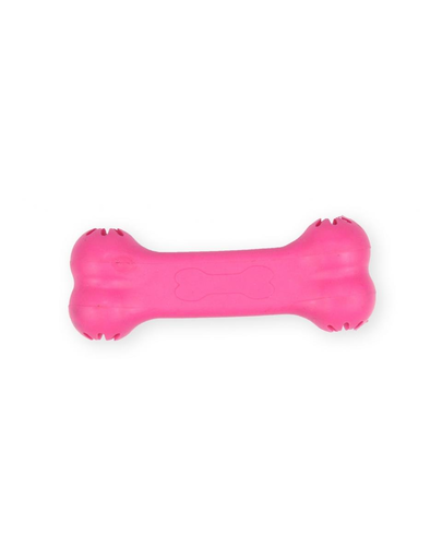 PET NOVA DOG LIFE STYLE Jucarie os pentru caini, 11cm, roz, aroma carne de vita