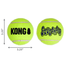 KONG SqueakAir Ball L 2 buc minge tenis pentru caini