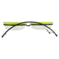 TRIXIE Set bol, alb / verde, ceramic / metal, 2 × 0.3L/o 13 cm