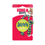 KONG SqueakAir Ball with rope M minge tenis cu unt snur