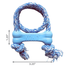 KONG Puppy Goodie Bone with rope XS Os cu unt franghie pentru catelusi