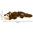 KONG Knots Scrunch Squirrel M/L jucarie pentru caini veverita