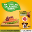 PEDIGREE Hrana umeda pentru caini adulti, carne de miel si ficat in aspic, set 24 x 100 gr
