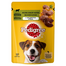 PEDIGREE Hrana umeda pentru caini adulti, carne de miel si ficat in aspic, set 24 x 100 gr