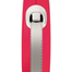 FLEXI New Comfort lesa automata cu banda pentru caini, rosu, marimea L, 5 m