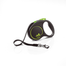 FLEXI Black Design lesa automata cu banda pentru caini, negru cu verde, marimea S, 5 m