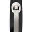 FLEXI New Comfort lesa automata cu banda pentru caini, negru, marimea L, 5 m