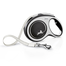 FLEXI New Comfort lesa automata cu banda pentru caini, alb negru, marimea L, 8 m