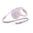 FLEXI New Comfort lesa automata cu banda pentru caini, roze, marimea M, 5 m