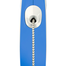 FLEXI New Comfort lesa automata cu banda pentru caini, albastru cu alb, marimea M, 8 m