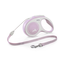 FLEXI New Comfort lesa automata cu banda pentru caini, roze, marimea S, 8 m