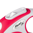 FLEXI New Comfort lesa automata cu banda pentru caini, rosu, marimea XS, 3 m