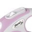 FLEXI New Comfort lesa automata cu banda pentru caini, rose, marimea XS, 3 m