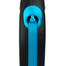 FLEXI New Neon lesa automata pentru caini, albastru, marimea M, 5 m