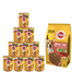 PEDIGREE Adult hrana uscata caini adulti de talie mica, cu vita si legume 12kg + hrana umeda 24x400g