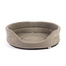 FERA Pat pentru caini, oval, gri 47x38x15 cm